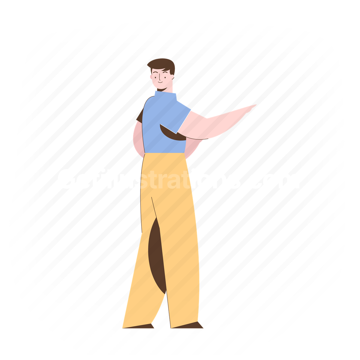 gesture, casual male, man, male, person